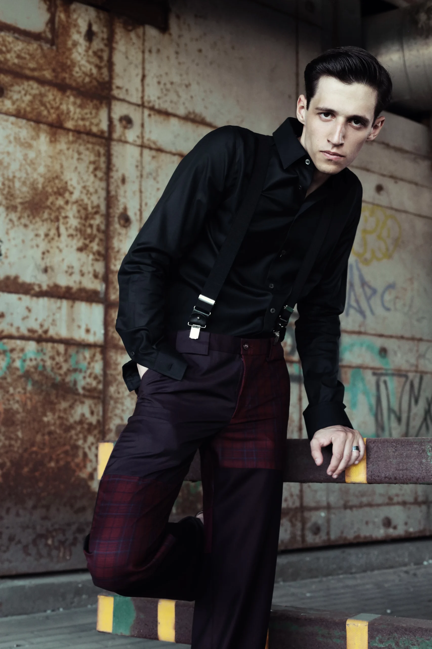 Klasikiniai juodos spalvos marškiniai, medvilniniai marškiniai, nano marškiniai, juodi marškiniai, vyriški marškiniai