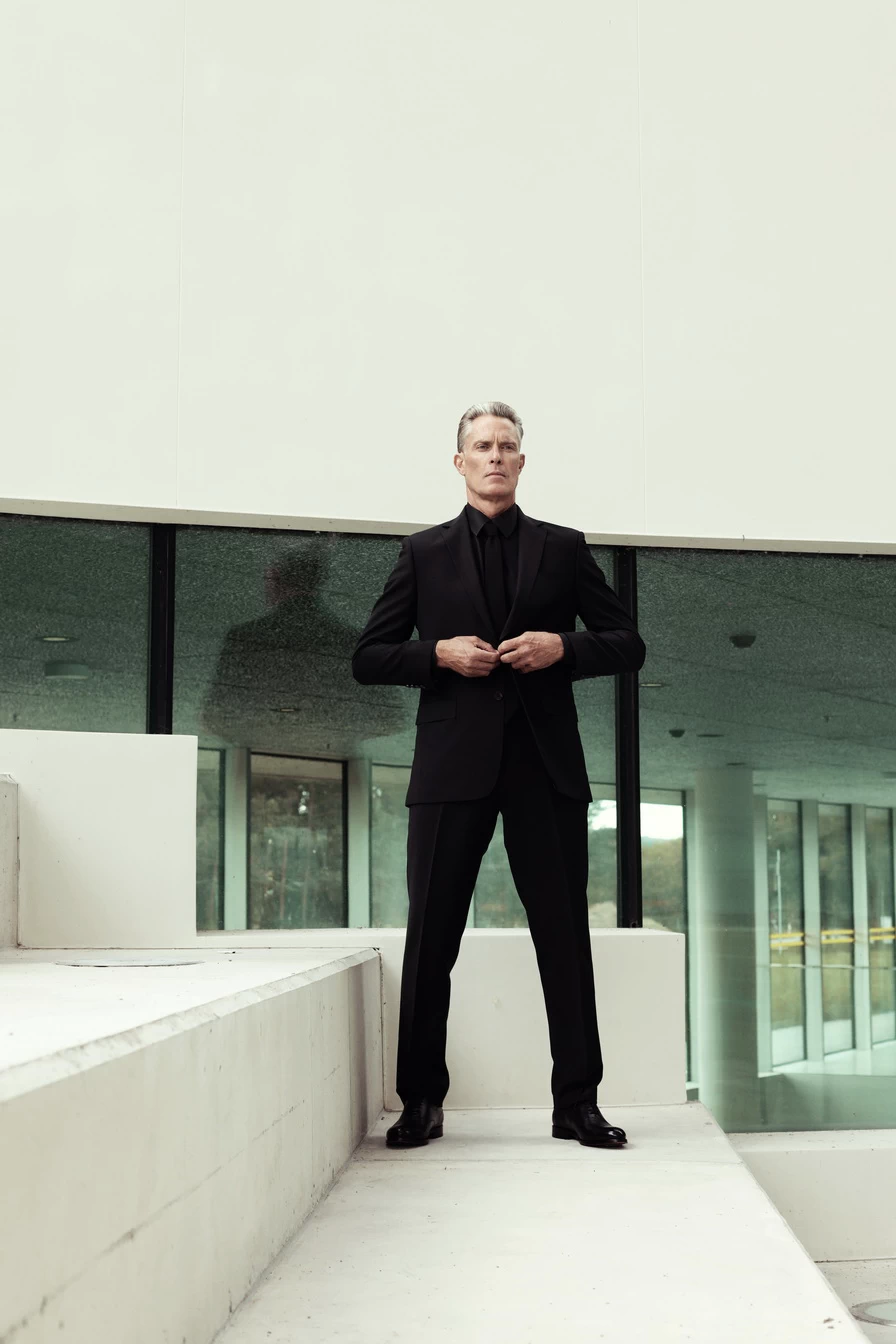 Klasikiniai juodos spalvos marškiniai, medvilniniai marškiniai, nano marškiniai, juodi marškiniai, vyriški marškiniai